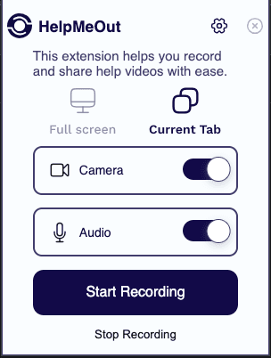 HelpMeOut - Extension